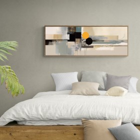 copy of Cuadro panorámico abstracto moderno y decorativo. Disponible en varios colores de marco - Cuadrostock