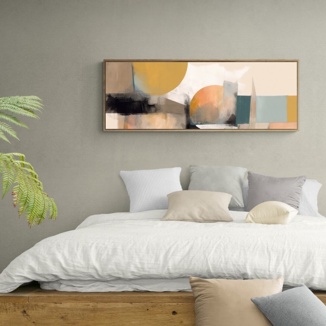 copy of Cuadro panorámico abstracto decorativo. Disponible en varios colores de marco - Cuadrostock copy of Cuadro panorámico abstracto decorativo. Disponible en varios colores de marco - Cuadrostock