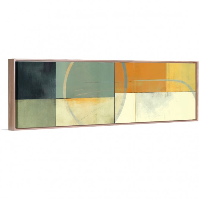 copy of Cuadro abstracto panorámico moderno y decorativo en varios marcos disponibles. - Cuadrostock