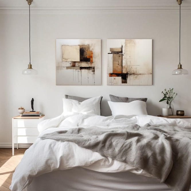 copy of Díptico de Lienzos modernos: Ideas para decorar tu hogar - Cuadrostock