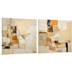 copy of Conjunto de 2 Lienzos contemporáneos: Vanguardia y color - Cuadrostock