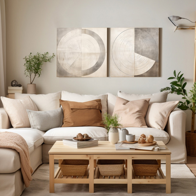 copy of Conjunto de 2 lienzos: Regalo perfecto para sorprender - Cuadrostock