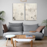 copy of Conjunto de 2 Lienzos decorativos: Elegancia y estilo en un conjunto - Cuadrostock