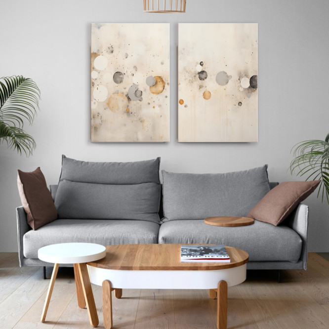 copy of Conjunto de 2 Cuadros decorativos enmarcados: Decora con buen gusto y calidad - Cuadrostock
