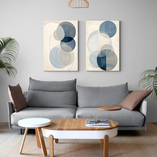 copy of Díptico de Lienzos modernos: Ideas para decorar tu hogar - Cuadrostock