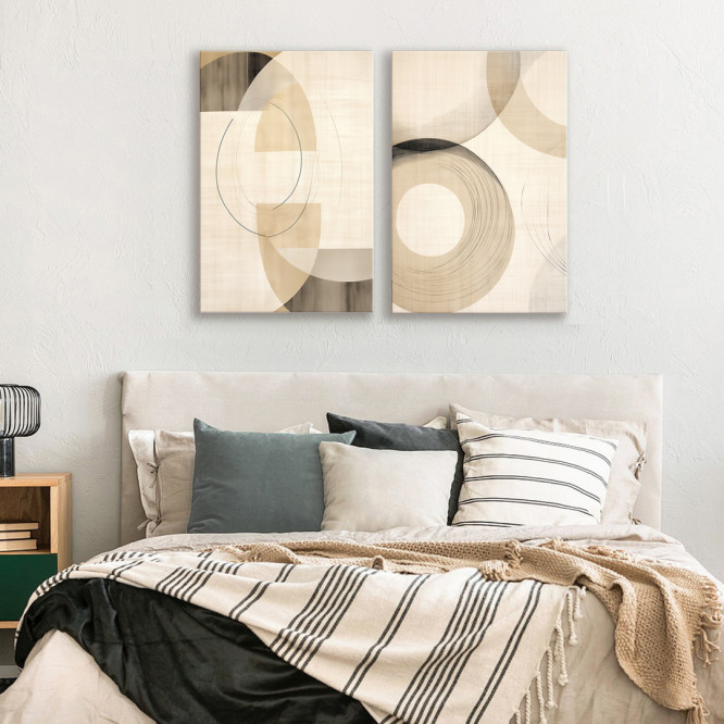 copy of Conjunto de 2 Cuadros decorativos enmarcados: Decora con buen gusto y calidad - Cuadrostock