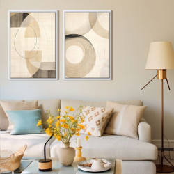copy of Conjunto de 2 Cuadros decorativos enmarcados: Decora con buen gusto y calidad - Cuadrostock