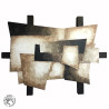 Cuadro Abstracto Vool Biga 01 – Arte decorativo hecho a mano. - Cuadrostock