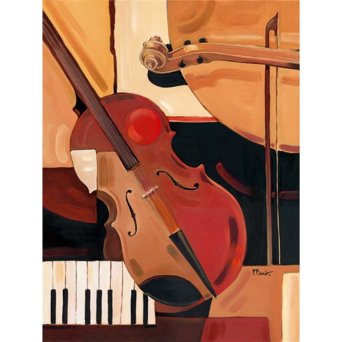 Abstract Violin - Cuadrostock
