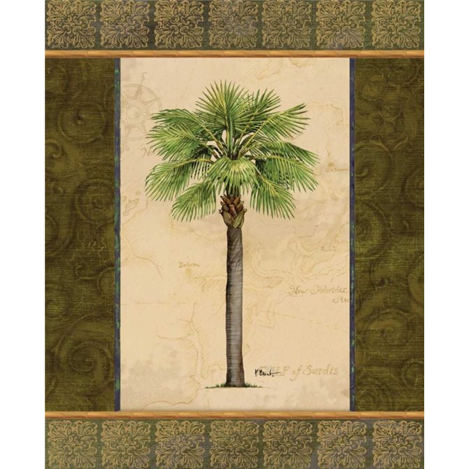 East Indies Palm I - Cuadrostock