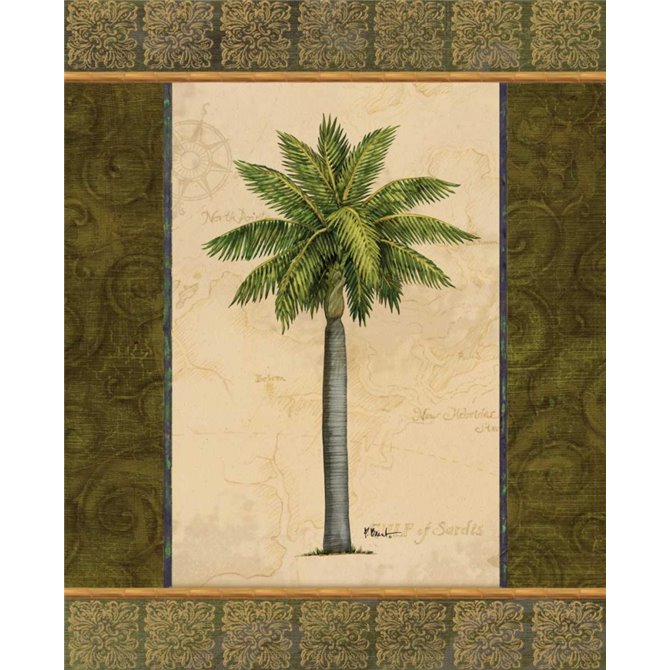 East Indies Palm II - Cuadrostock