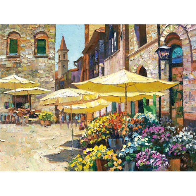 Siena Flower Market - Cuadrostock
