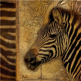 Elegant Safari I - Zebra - Cuadrostock