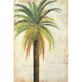 Palms andScrolls II - Cuadrostock