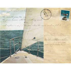 Voyage Postcard I - Cuadrostock