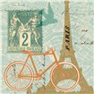 Postcard from Paris Collage - Cuadrostock