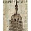 Vintage NY Empire State Building - Cuadrostock