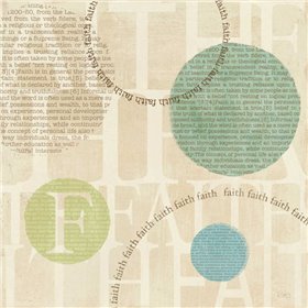 Circle of Words - Faith - Cuadrostock