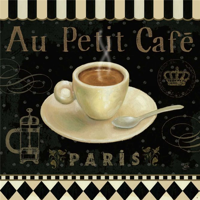 Cafe Parisien II - Cuadrostock