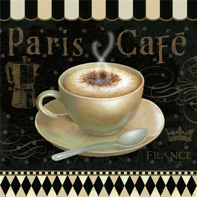Cafe Parisien III - Cuadrostock