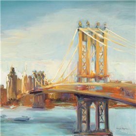 Sunny Manhattan Bridge - Cuadrostock