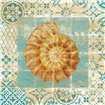 Shell Tiles I Blue - Cuadrostock