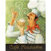 Cafe Moustache II - Cuadrostock