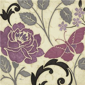 Cuadro para dormitorio - Perfect Petals I Lavender - Cuadrostock