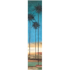 Thin Palms III - In Coastal Colors - Cuadrostock