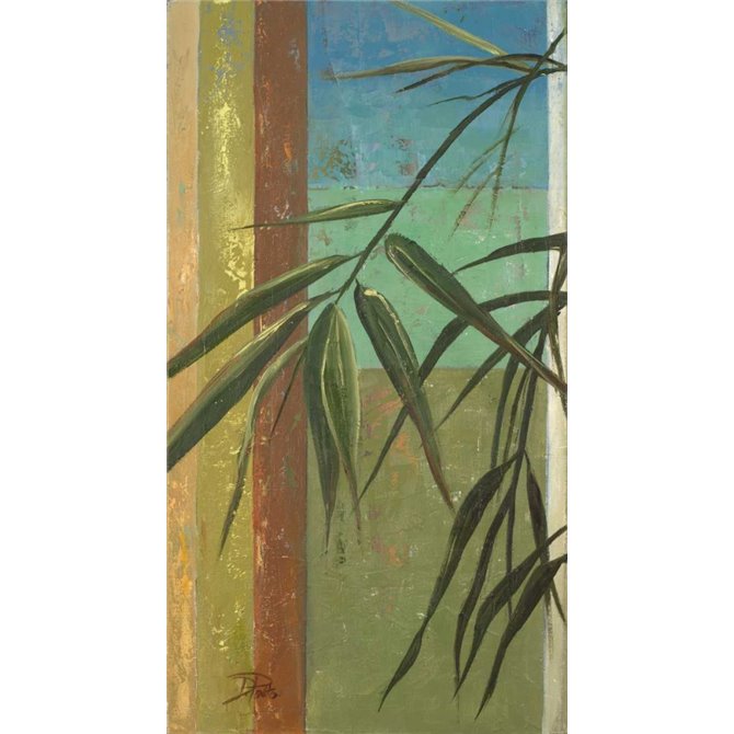 Bamboo and Stripes II - Cuadrostock