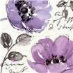 Floral Waltz Plum II - Cuadrostock