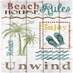 Beach House Rules - Cuadrostock