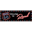 Neon Route 66 - Cuadrostock