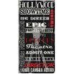 HOLLYWOOD VINTAGE SIGN - Cuadrostock