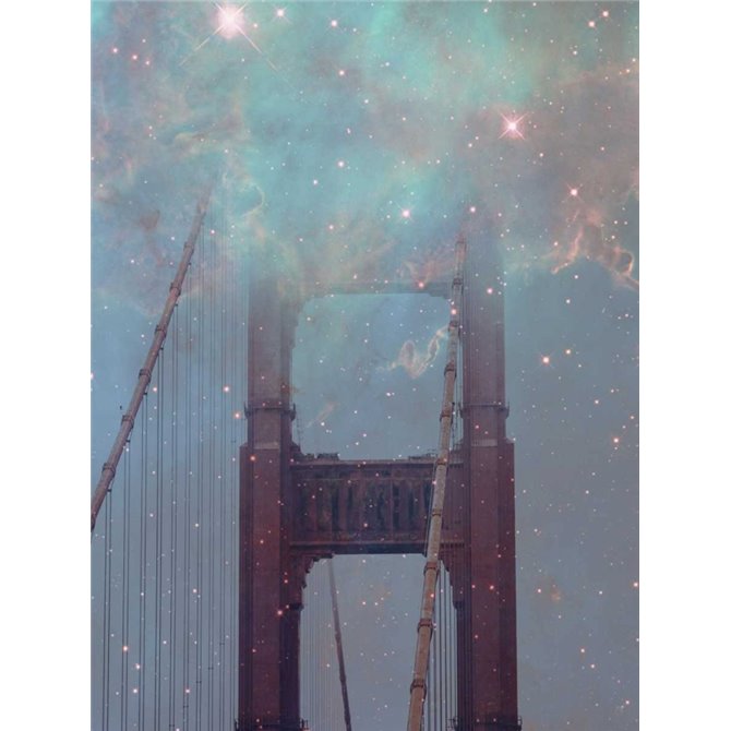 Starry San Francisco. - Cuadrostock