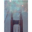 Starry San Francisco. - Cuadrostock