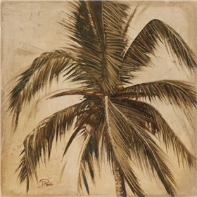 Sepia Palm III - Cuadrostock