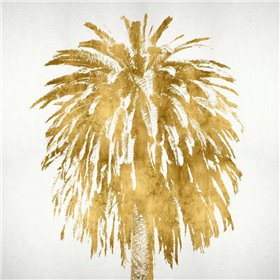 Palms In Gold III - Cuadrostock