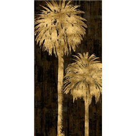 Golden Palms Panel I - Cuadrostock