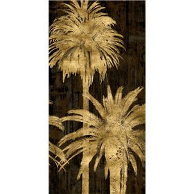 Golden Palms Panel II - Cuadrostock
