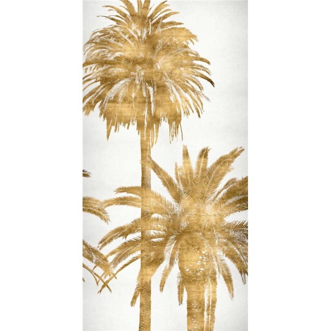 Golden Palms Panel IV - Cuadrostock