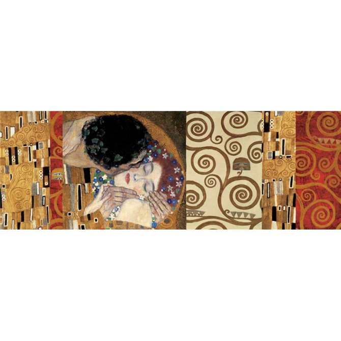 Klimt Deco-The Kiss - Cuadrostock
