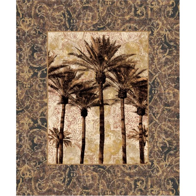 Palm Collage II - Cuadrostock
