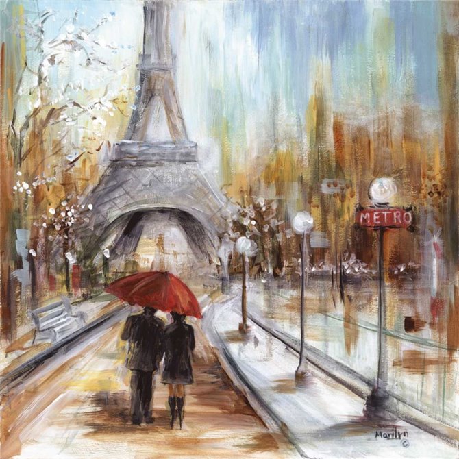 Romantic Paris - Cuadrostock