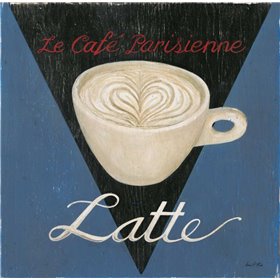 Cafe Parisienne Latte - Cuadrostock