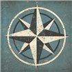 Nautical Compass Blue - Cuadrostock