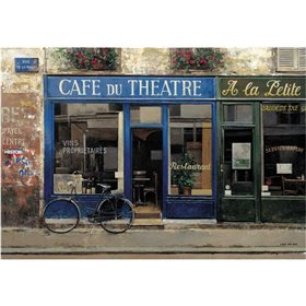Cafe du Theatre - Cuadrostock