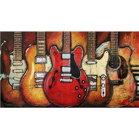 Guitar Collage - Cuadrostock