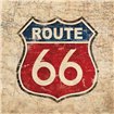 Route 66 II Sq - Cuadrostock