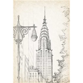 A New York Avenue Sketch - Cuadrostock